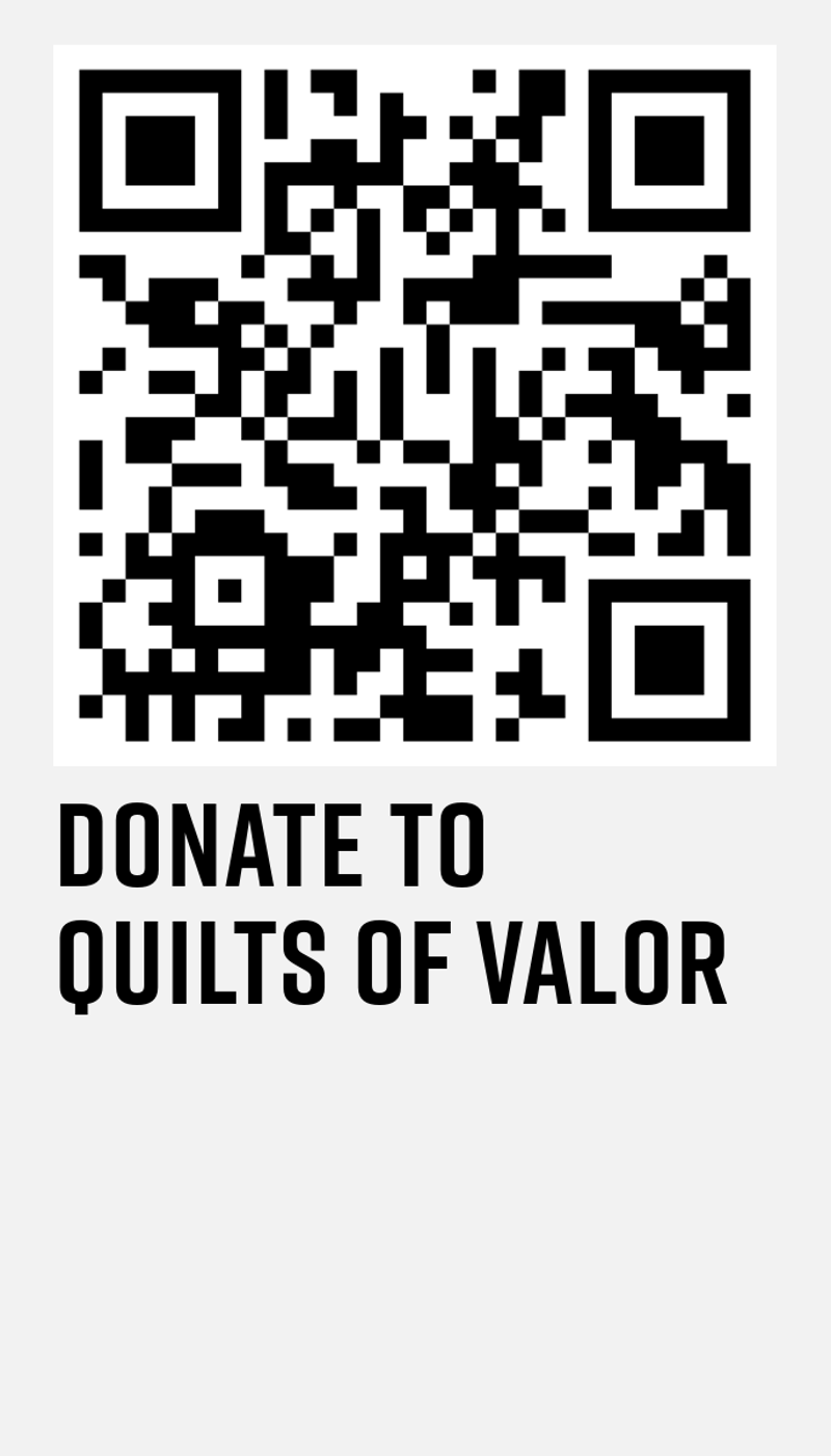 QR code to support Quilts of Valor
