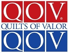 A handmade Quilt of Valor