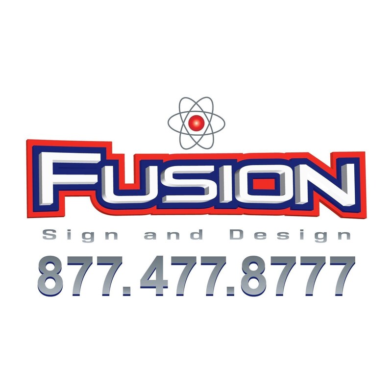 Fusion Signs and Design logo